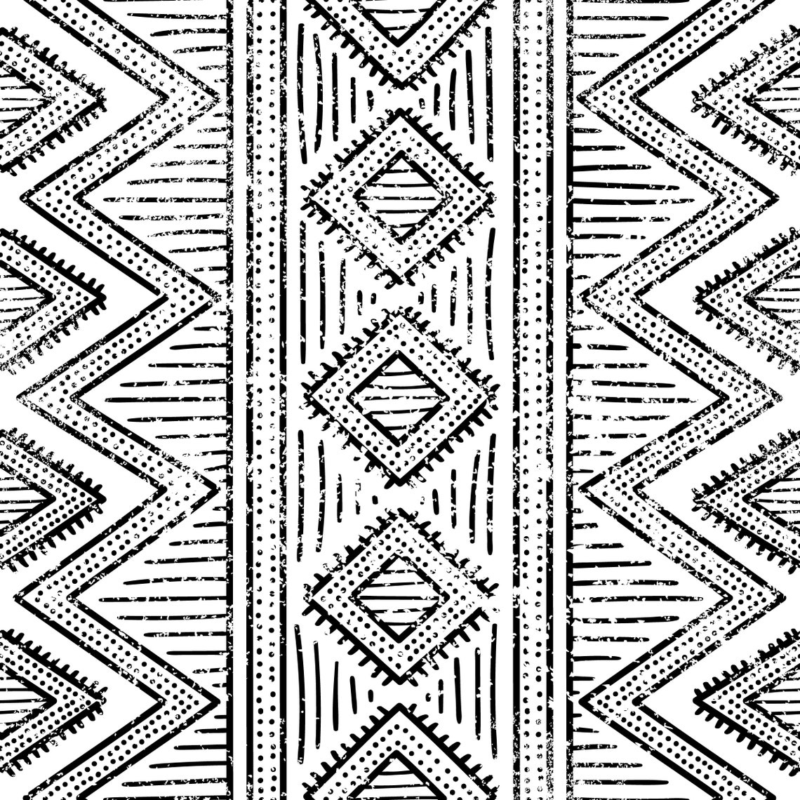 African Ethnic Theme Wallpaper Self Adhesive Wallpaper Etsy UK