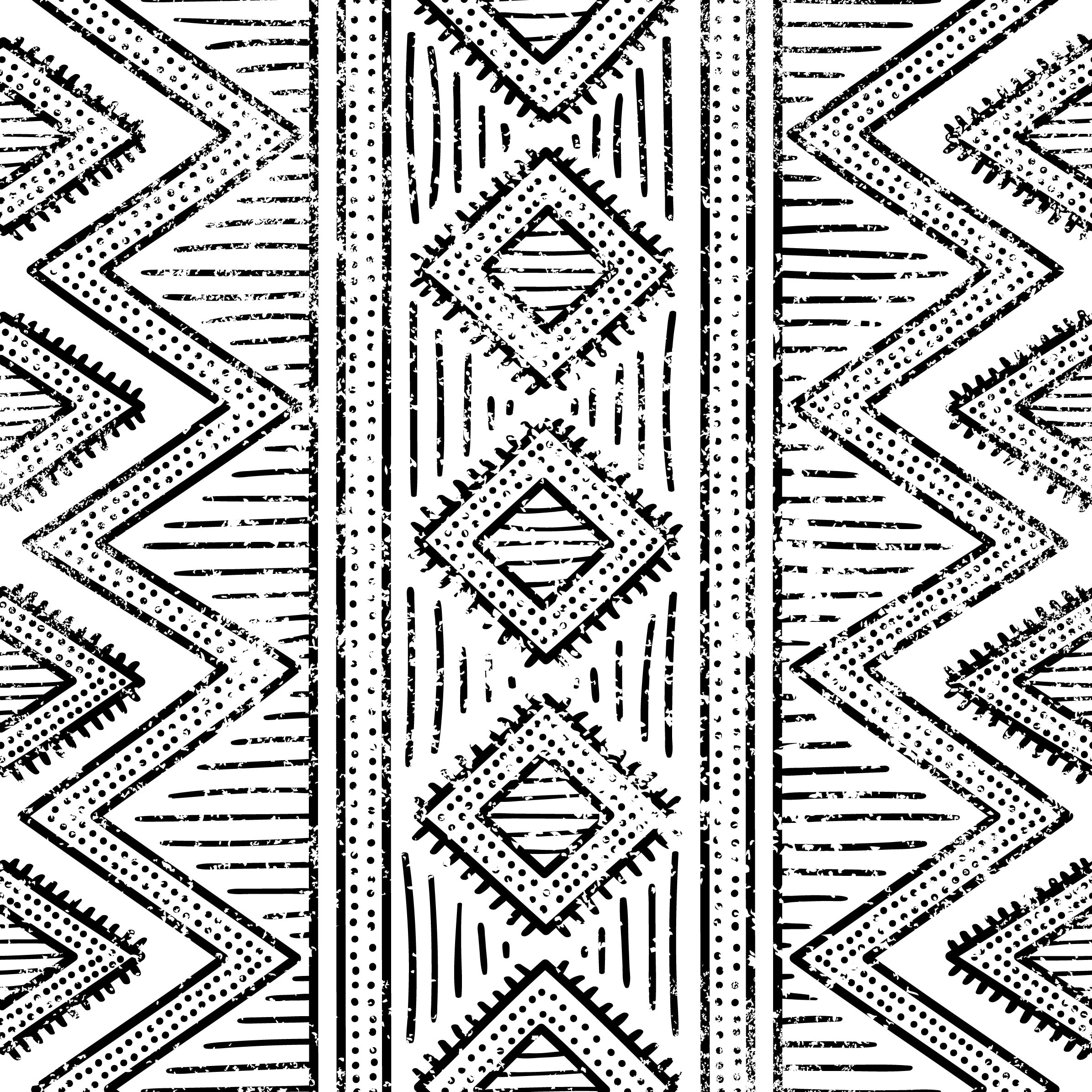 African Ethnic Theme Wallpaper Self Adhesive Wallpaper Wall Etsy