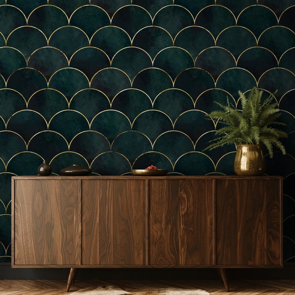 Vinyl Wallpaper - Etsy