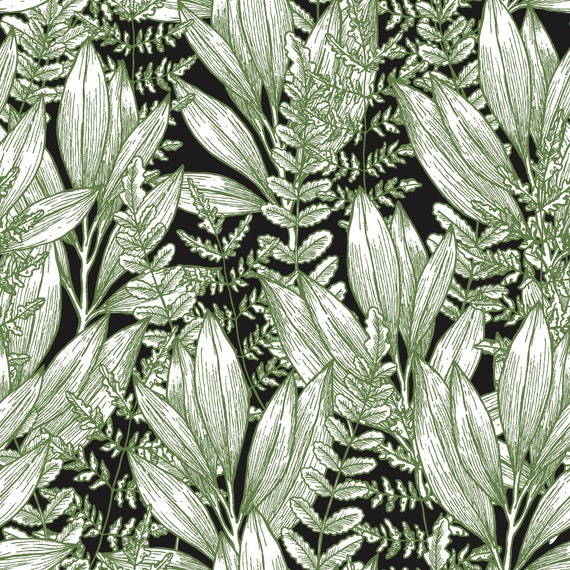 Fondo de pantalla de hojas silvestres de color verde claro / - Etsy México Fondo de pantalla de hojas silvestres de color verde claro / - Etsy México