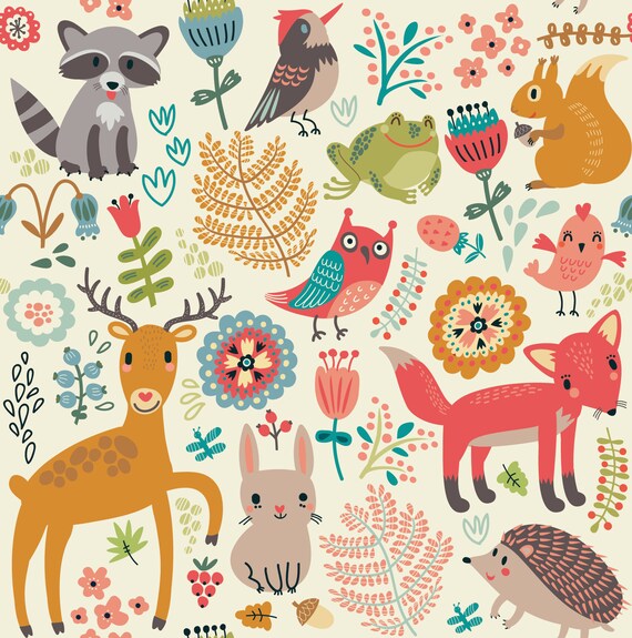 Springtime Animals Wallpaper