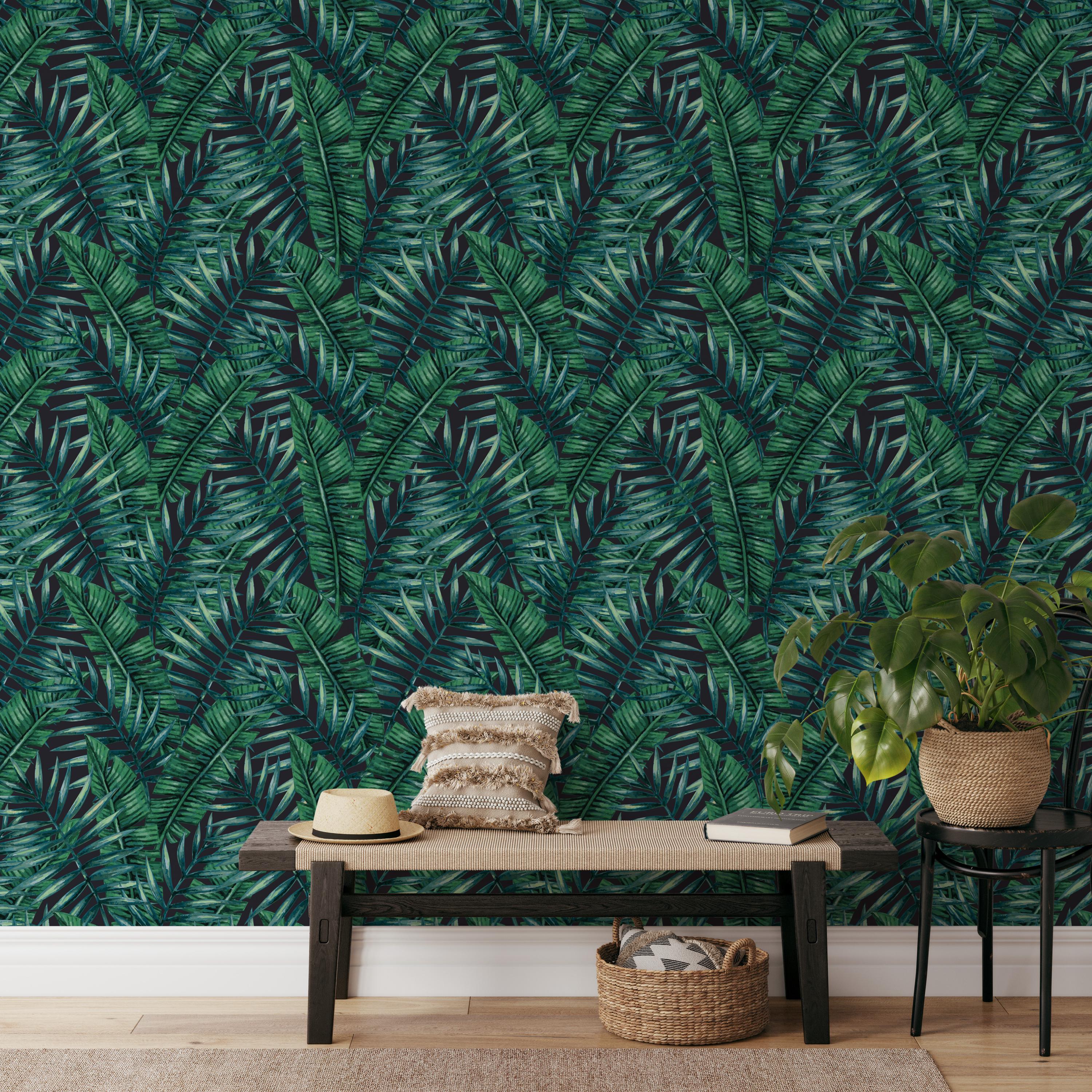 Green Bush Wallpaper | Self Adhesive Wallpaper, Removable Wallpaper ...