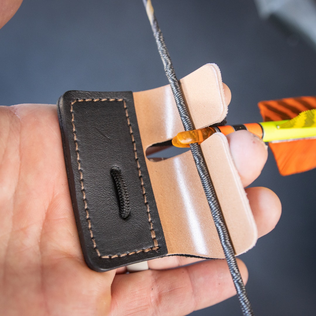 SPLIT FINGER TAB Shell Cordovan Leather Left/right Hand Etsy