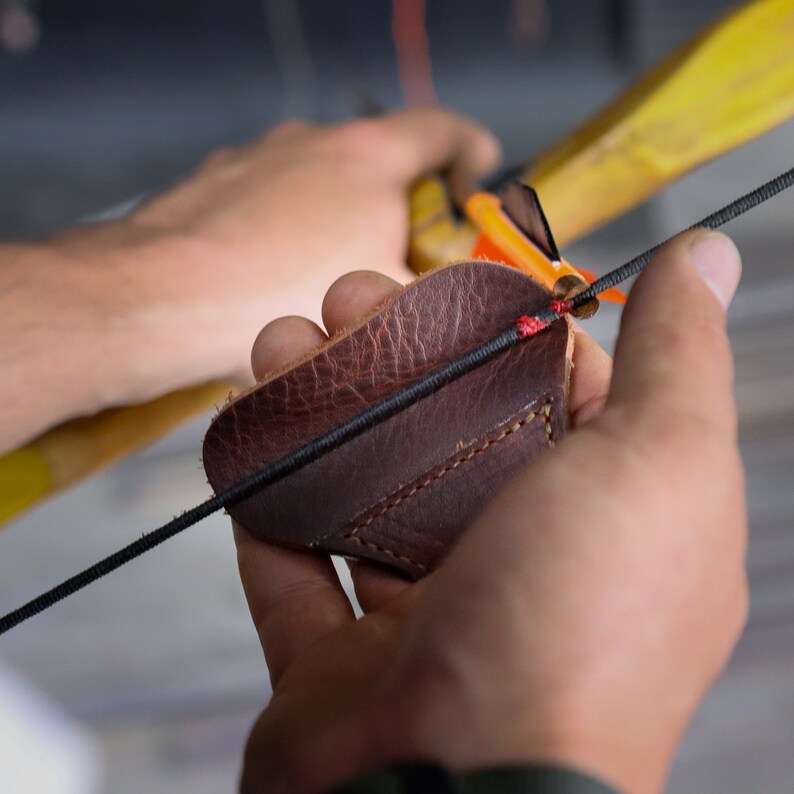 ARCHERY FINGER TAB 3 Under Left/right Hand 3 Fingers Under Etsy