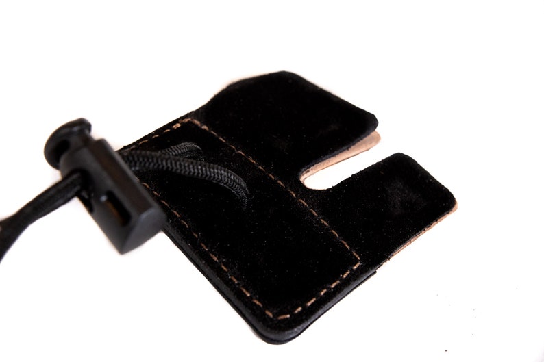 SPLIT FINGER TAB Shell Cordovan Leather Left/right Hand Etsy