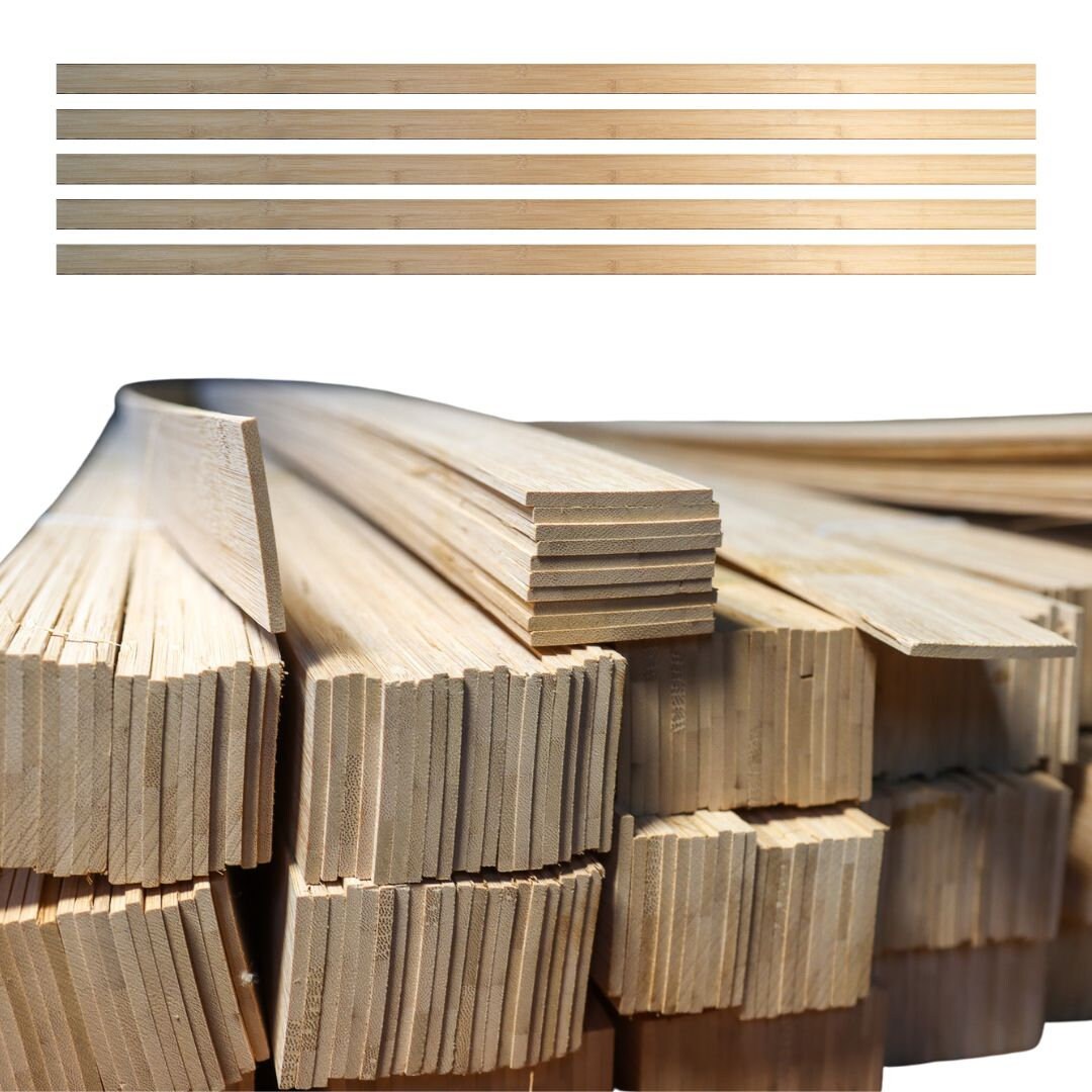 Bamboo Sticks 20 Pcs Pack Natural Craft Material Wood Wooden Reed