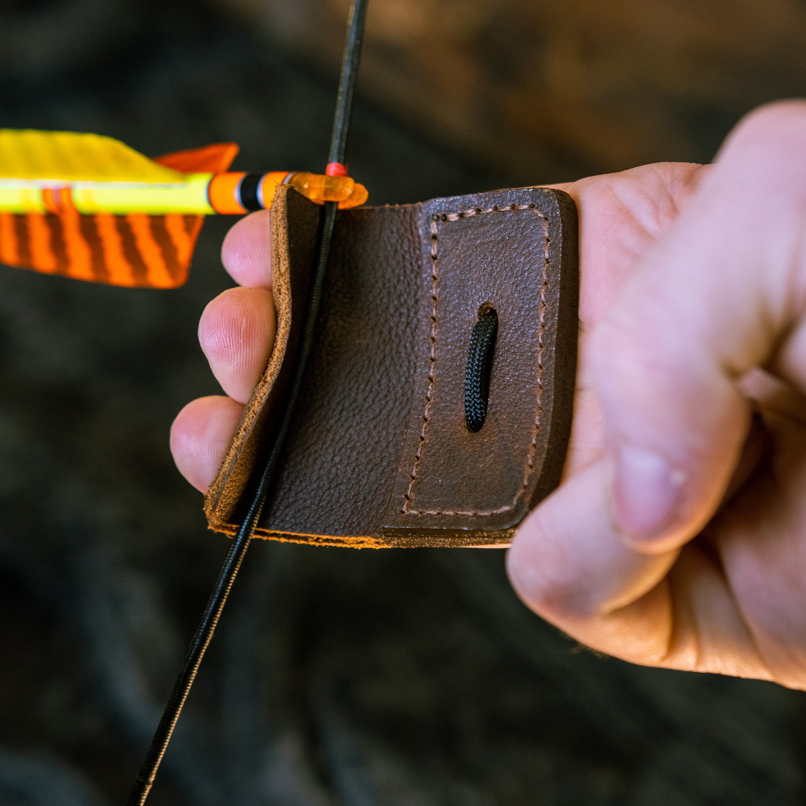 ARCHERY FINGER TAB 3 Under Left/right Hand 3 Fingers Under Etsy