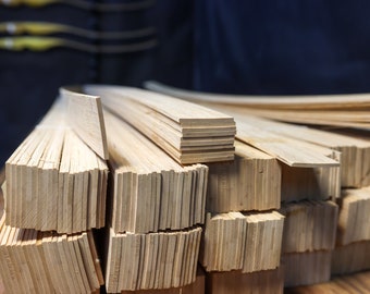 Bambú plano de 66" de largo