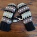 Bernie mittens//sweater mittens//Bernie Sanders mittens//fleece lined mitten//customized mittens//winter accessories//sweater gloves 