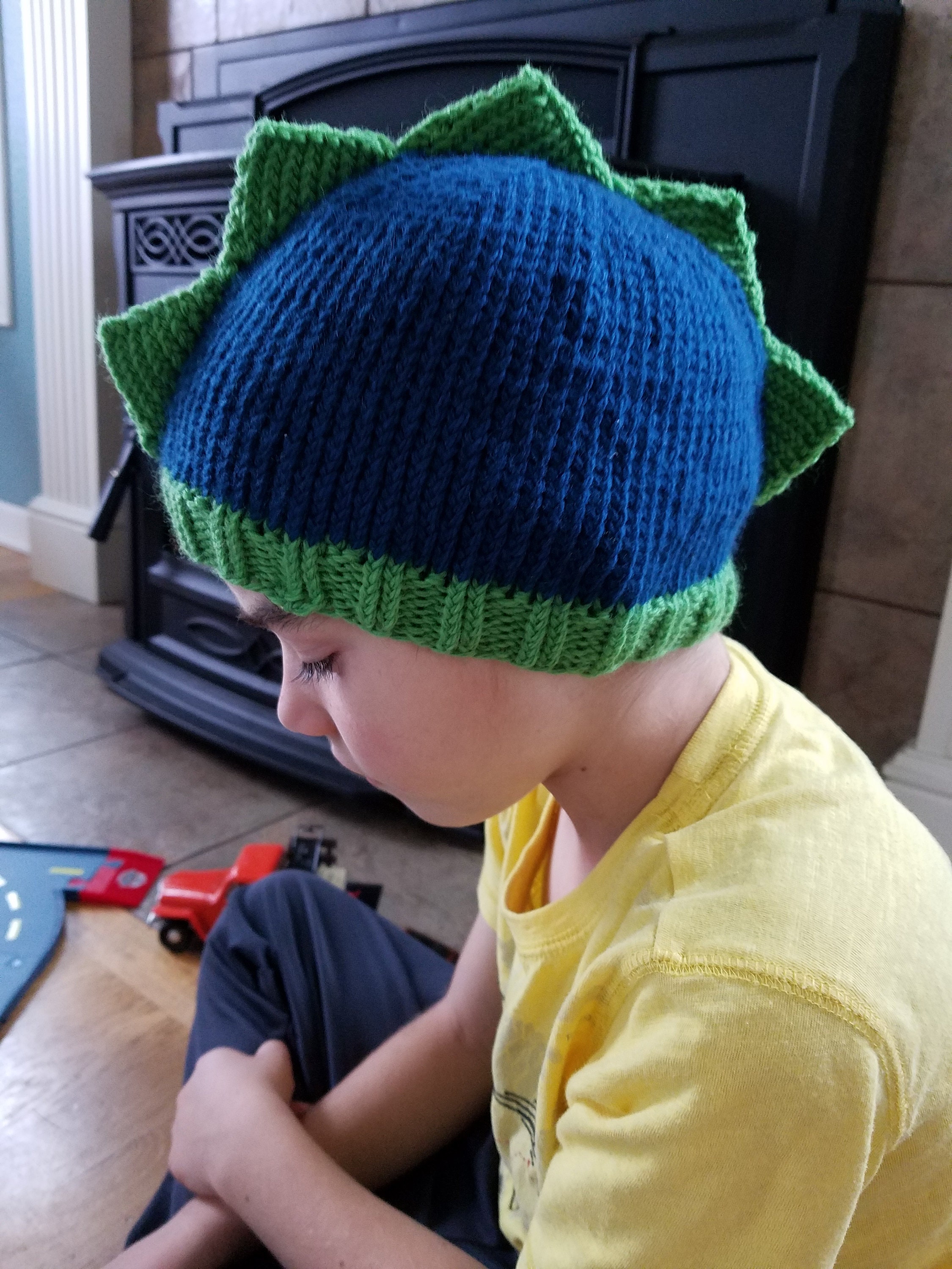 Dinosaur kids hat//wool hat//kids accessory Etsy