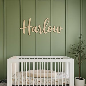 Custom Name Sign | Wood Name Sign Nursery / Baby / Engagement / Wedding / Anniversary | Personalized Word Art Letters