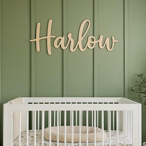 Plaque nominative personnalisée | Prénom en bois pour chambre de bébé/bébé/fiançailles/mariage/anniversaire | Lettres Word Art personnalisées
