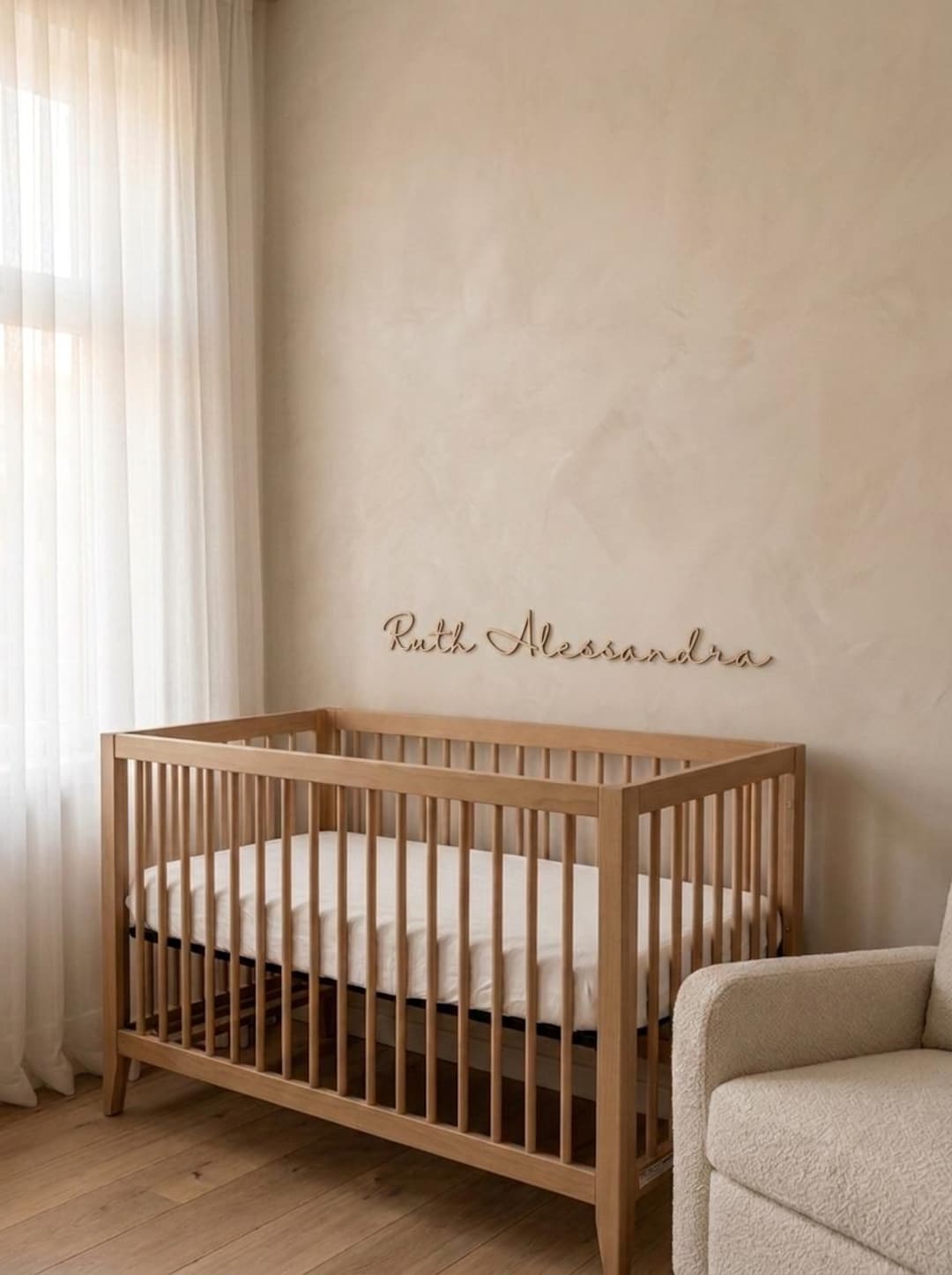 Personalized Wooden Name Sign Custom Baby Name Sign Wood Letters ...