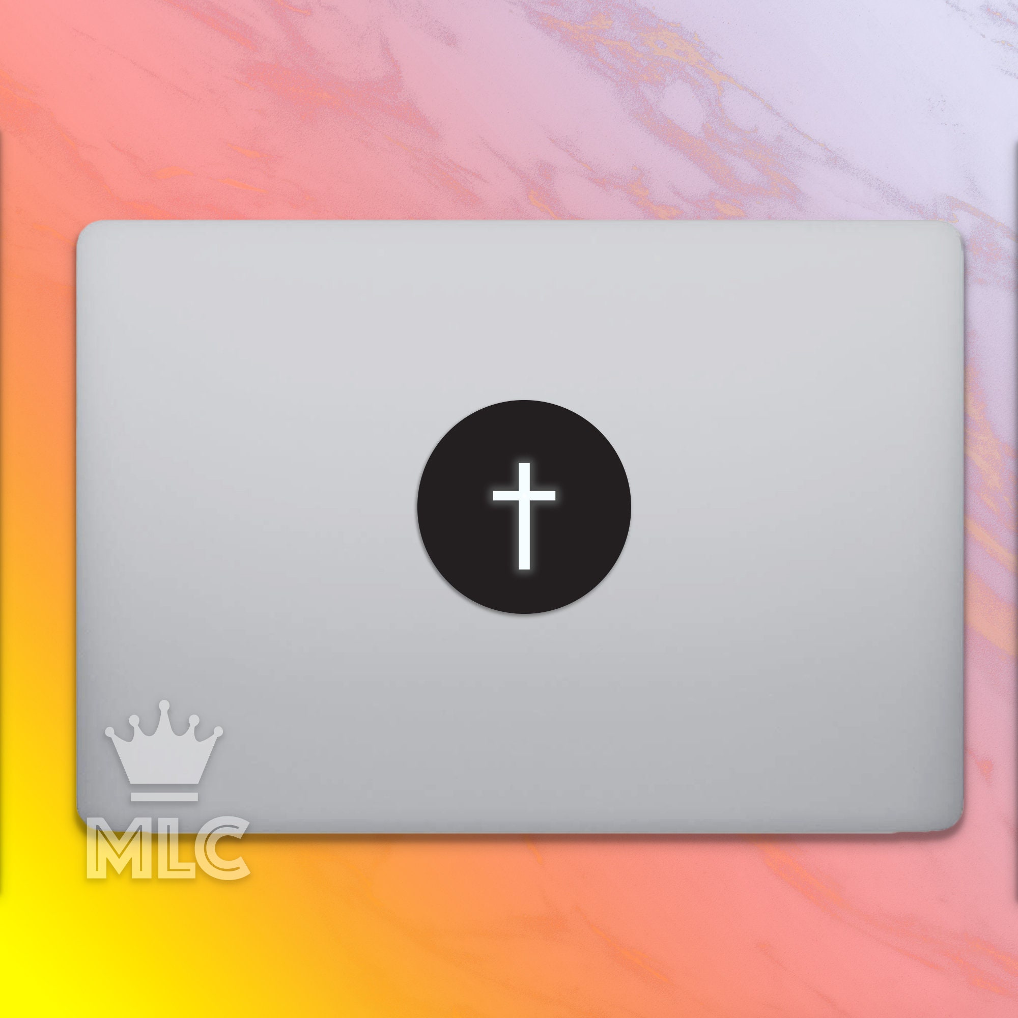 2 stuks Christian Cross Jesus Christ Apple MacBook Air / Pro Etsy