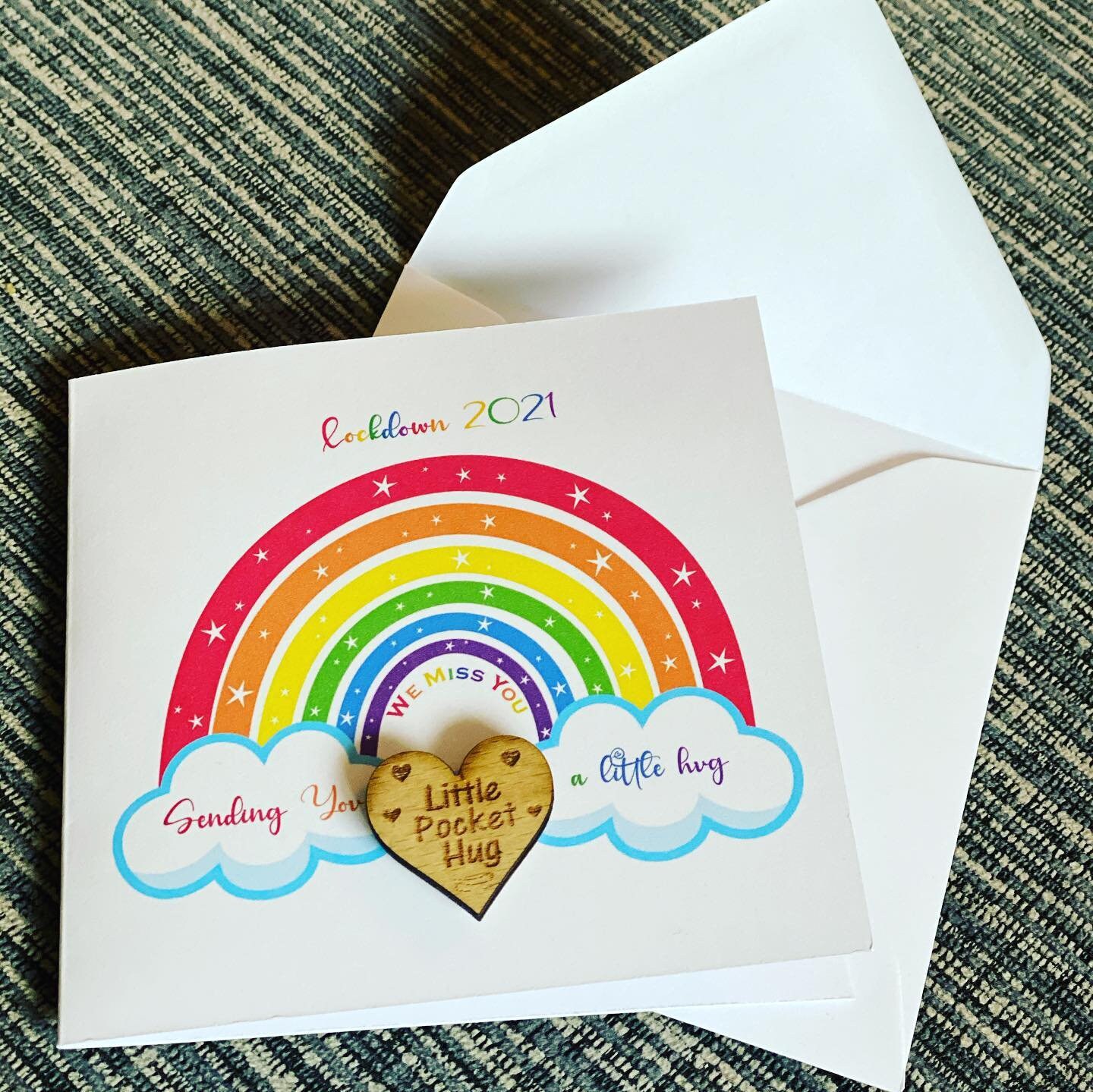 Personalised Pocket Hug Little Pocket Hug Token Pocket Hug Etsy