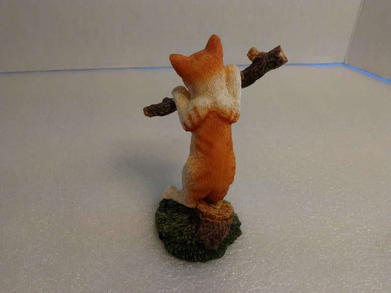 Quirky Cat In Tree Hang In There Image