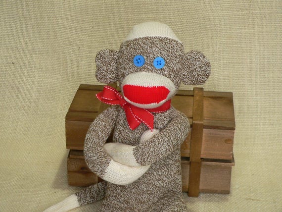 classic sock monkey