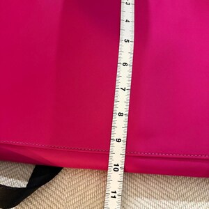 Kate Spade Lyla Weekender Bag Hot Pink with removable crossbody strap image 15