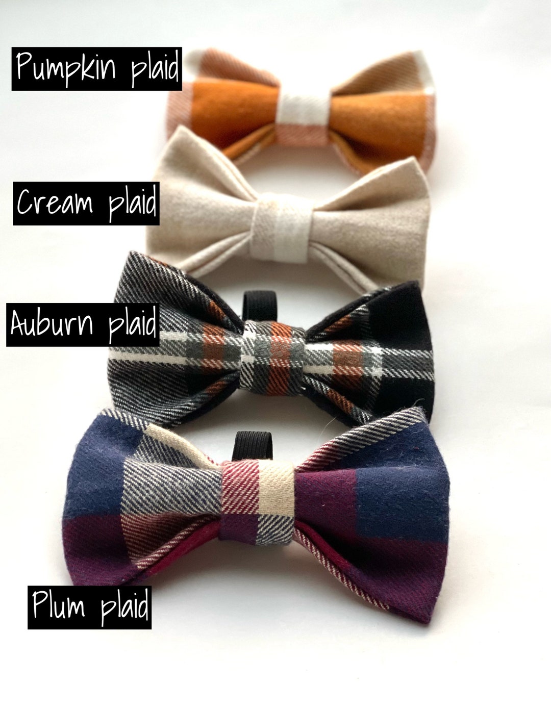 matching bow tie and hair bow