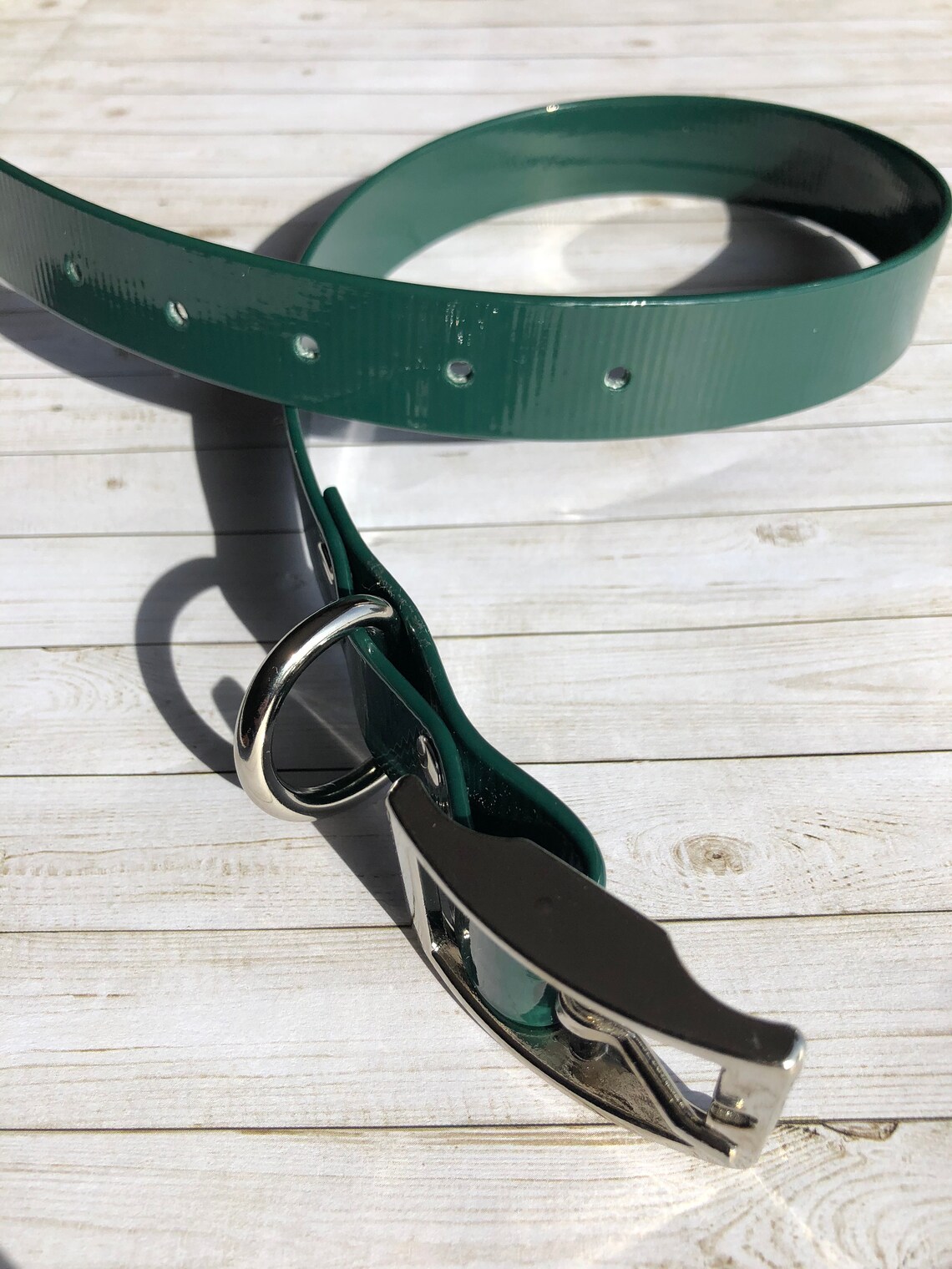 Hunter Green Waterproof Dog Collar / Hunter Green Dog Collar / Etsy
