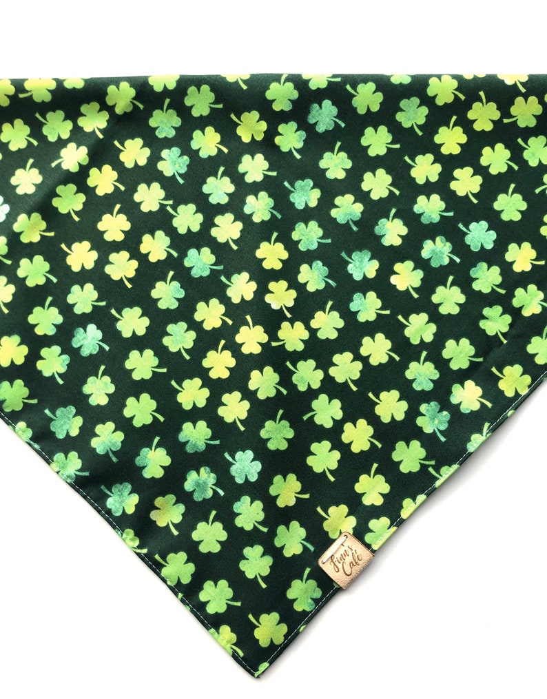 Download St Patricks Day Dog Bandana / St Paddy's Day Bandana / | Etsy