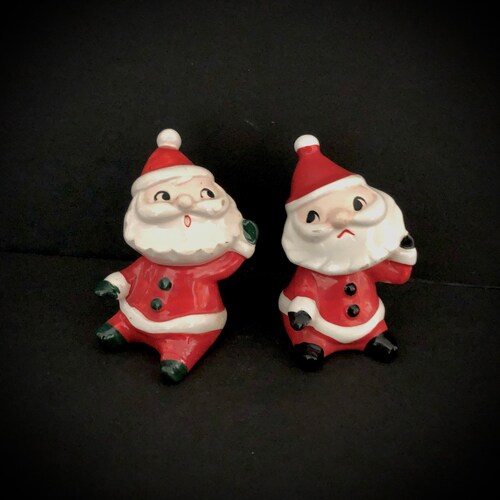 Vintage Christmas Santas shops on Seesaw MCM midcentury