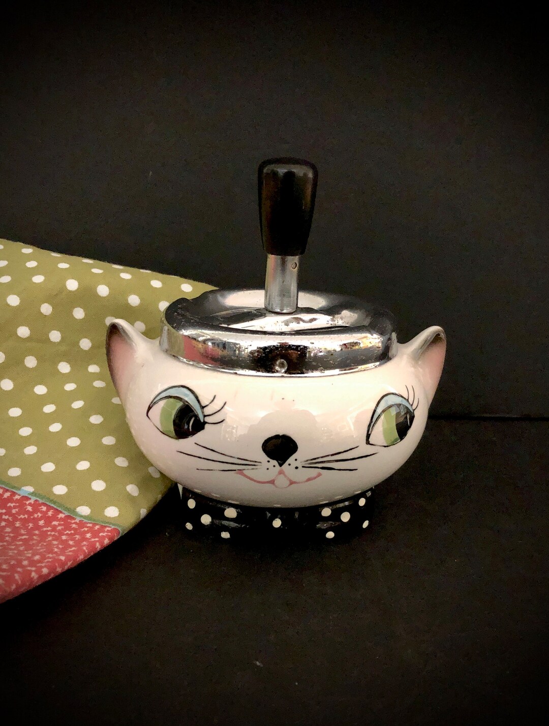 Vintage Siamese Cat Ashtray That Meows Looks Like Holt Howard Etsy