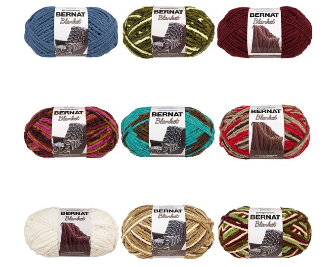 Super Bulky Blanket Yarn 220 Yards Polyester Yarn Warm and Soft Knit or