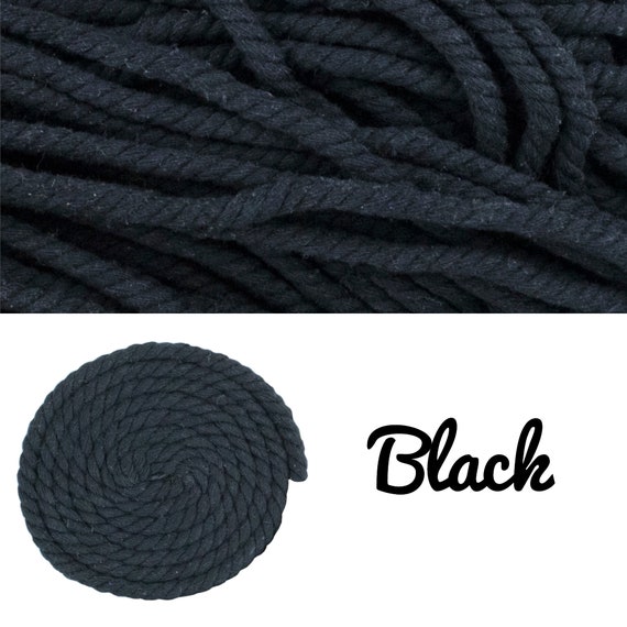 1/4 Inch Macramé Cord 6MM Cotton Rope Super Soft Weaving Cord