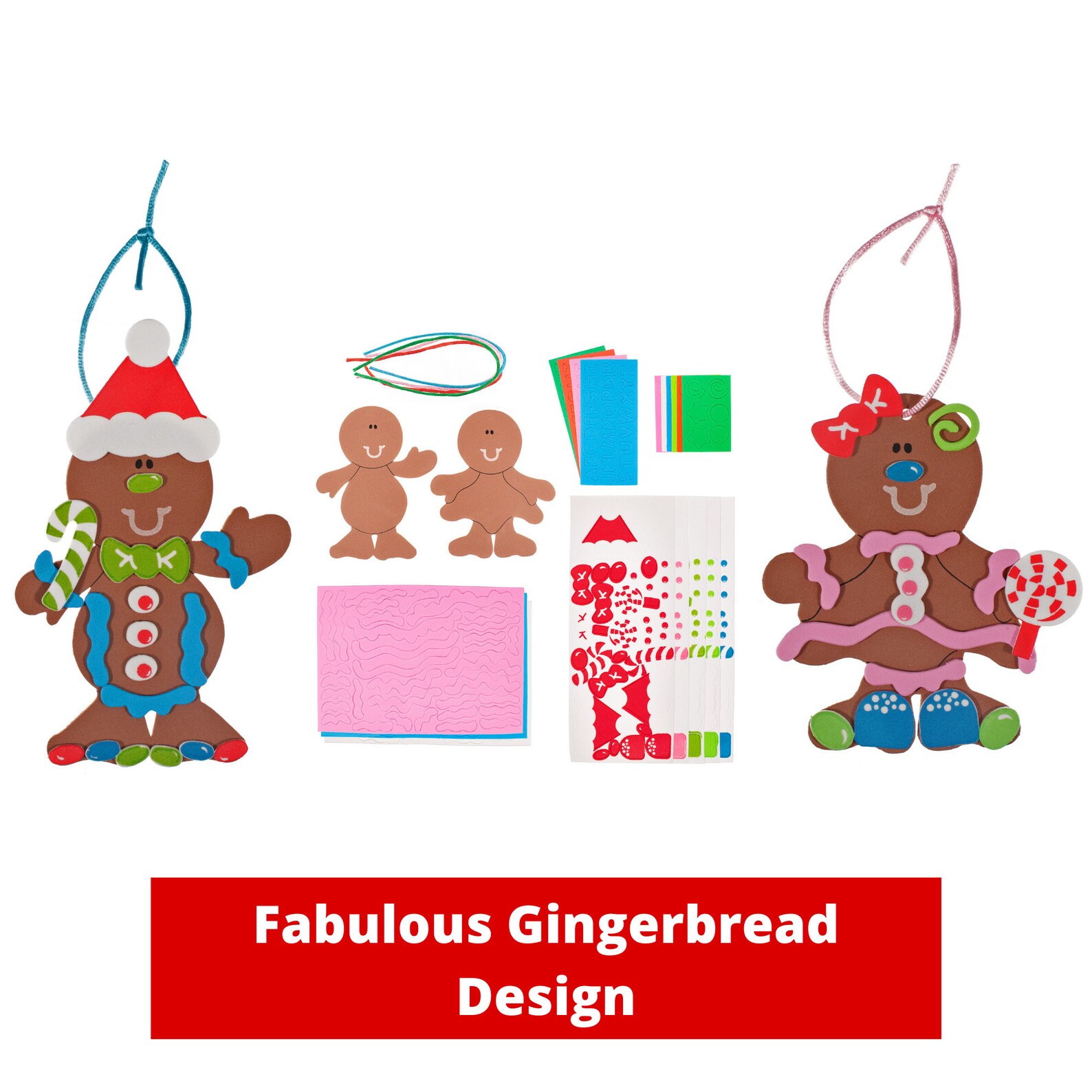 Holiday Ornament Craft Kits Multiple Designs to Choose From Etsy