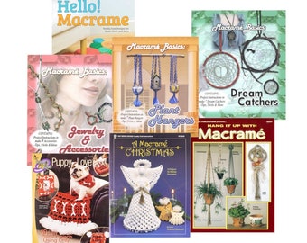 DIY Macramé Crafting Project Books - Weaving & Knotting Techniques – Patterns and Designs for Home Décor and More - Beginners Guide Tutorial