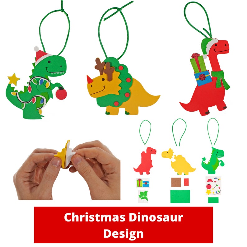 Holiday Ornament Craft Kits Multiple Designs to Choose From Etsy