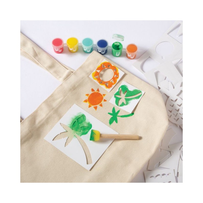Customizable Canvas Tote Bag Kit Includes Canvas Tote Bag image 0