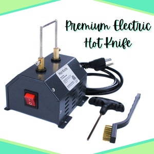 Premium Electric Hot Knife – Compact and Portable – Seamlessly Cuts Through Rope, Cord, Twine, String, and More – Assorted Colors