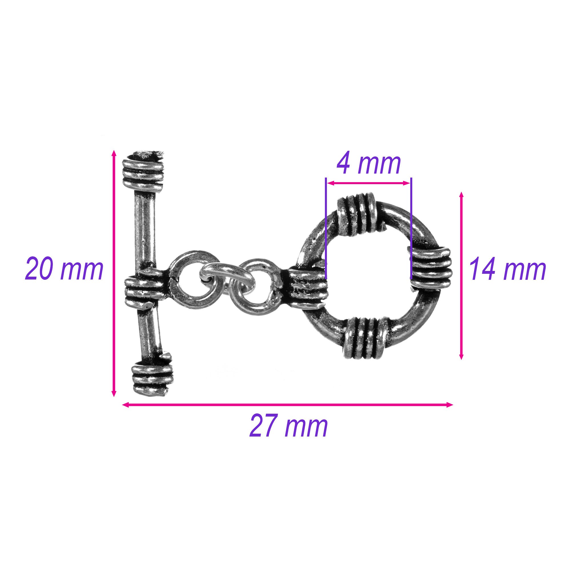 Silver Bracelet Connectors Two Styles to Choose From Etsy