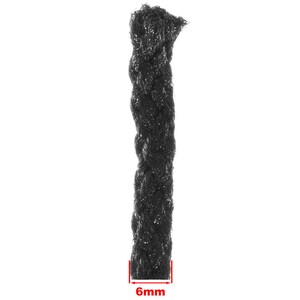 May include: Black braided cord, 6mm in diameter.