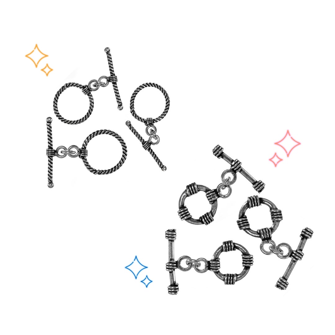 Silver Bracelet Connectors Two Styles to Choose From Etsy