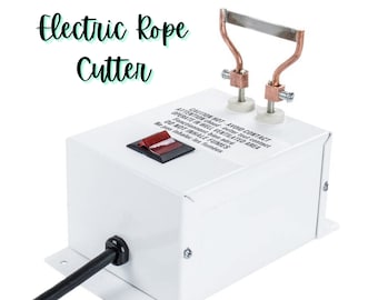 Electric Rope Cutter – 120 Volt 48 WATT – Portable and Compact – Thermal Hot Blade – Cut Paracord, Rope, Cord, Twine, Webbing, & Belting