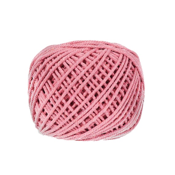 Handmade Macram/é 3mm Diameter and 50 Meter Length Colorful Cotton Rope Spools Soft to The Touch Great for DIY Crafting