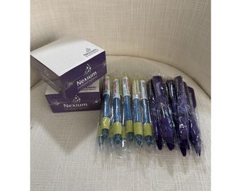 Lot of 20 Promotional pharmaceutical Pens & Notepads – Nexium  Symbicort– New