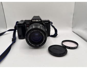 Minolta Maxxum 7000 35mm Film Camera WORKING AF 28-85mm Lens Case READ