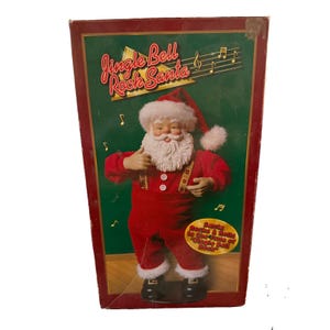 Jingle Bell Rock Dancing Santa - Etsy