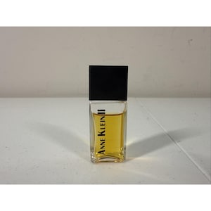 Vtg Anne Klein II 2 Perfume Pure Parfum Mini 1/8 oz .13 oz Powdery Amber Musk