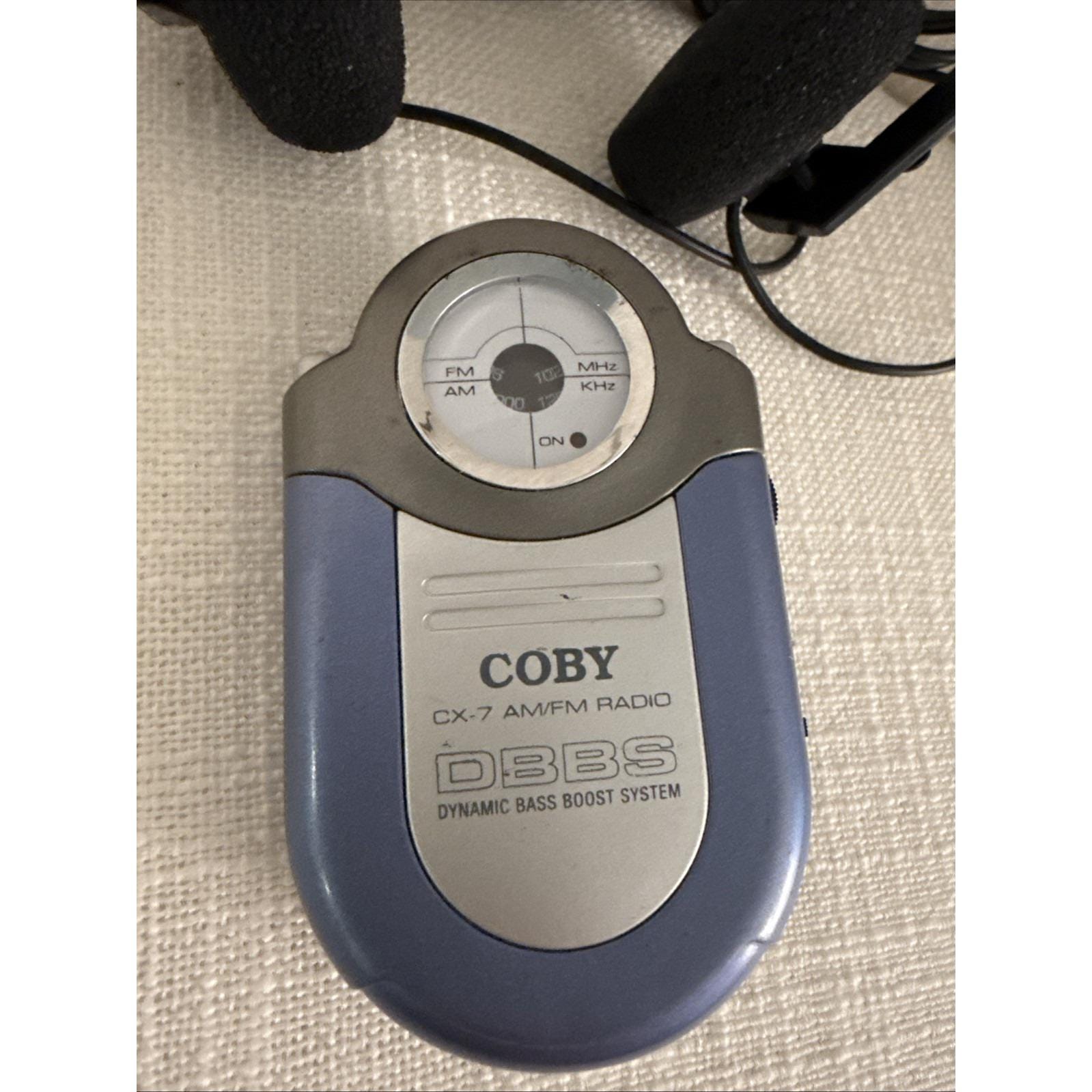 Coby CX-7 AM/FM Radio W/ Dynamic Bass Boost System - Etsy