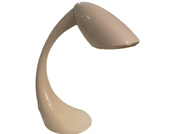 Vintage jaren 90 Verilux SmartLight VD11 Curve witte bureaulamp, getest en werkt