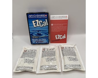 Boneco Air-O-Swiss EZ Cal Humidifier Cleaner Descaler A7417 3pk NOS