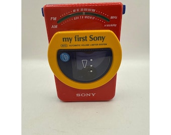 Vintage My First Sony Cassette Walkman WM-3000 - Etsy