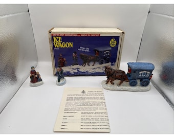 Kit de carrito de hielo Wee Crafts n.° 21531 Vintage En embalaje Caja abierta ¡Muy buen estado!