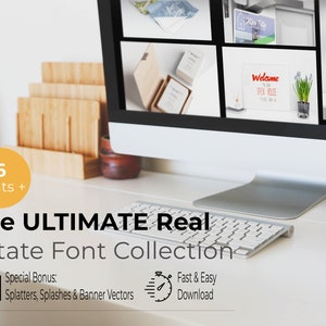 The Ultimate Real Estate Font Collection