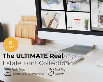 The Ultimate Real Estate Font Collection
